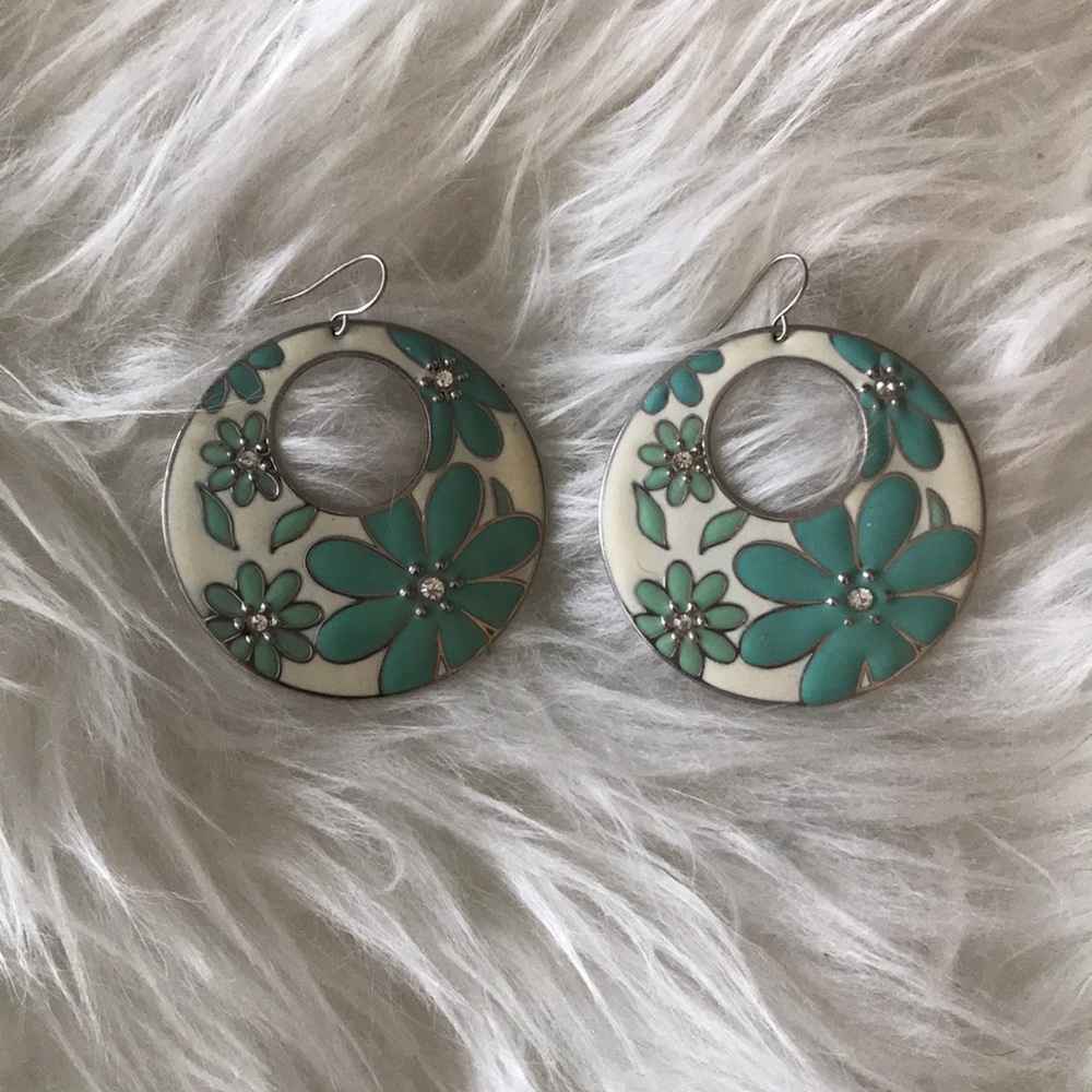 Floral Statement Earrings